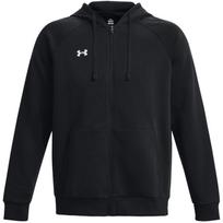Megztiniai vyriški Under Armour Rival Fleece FZ Hoodie juodas 1379767 001
