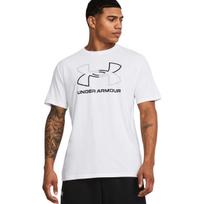 Marškinėliai vyriški Under Armour GL Foundation Uodate SS balti 1382915 100