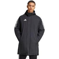 Striukė vyrai adidas Tiro 24 Stadium Parka juodai balta IJ7391