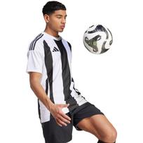 Marškinėliai vyriški adidas dryžuoti 24 Džersiniai balti-juoda IW2143