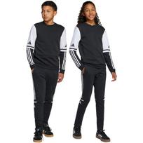 Kelnės  vaikams adidas eskadra 25 saldus juodas JE2762