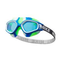 Akiniai plaukimas „Nike“ vaikai „Expanse“ mėlynai žalia Nessd124-480 OS