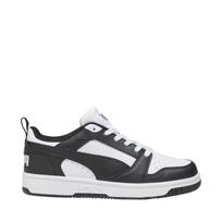 Batai vaikams Puma Rebound V6 Lo Mid balta-juoda 393833 01