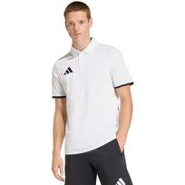 Vyriški adidas Entrada 26 Polo marškinėliai balti JZ6661