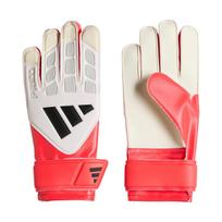 Vartininko pirštinės vaikams adidas Predator treniruočių baltos-raudonos KA7792