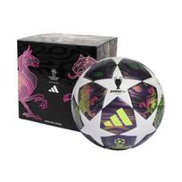 adidas UCL 25/26 Finalo lygos dėžės futbolo kamuolys, violetinis-baltas JX9101