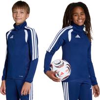 Vaikiškas adidas Tiro 26 League treniruočių džemperis, granato spalvos JY7165