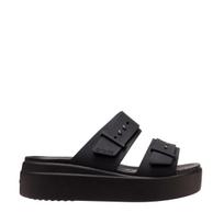 Moteriškos šlepetės Crocs Brooklyn Low juodos 207431 001