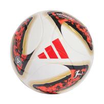 Futbolo kamuolys adidas Bundesliga 26/27 Torfabrik League J290 baltai-oranžiniai-auksinis HY5059