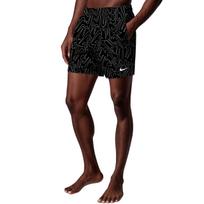 Maudymosi šortai Nike Breaker Tossed Swoosh 5 colių Volley, juodi NESSG572 001