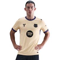 Vyriški marškinėliai Nike FC Barcelona 2025/26 rungtynių išvykos smėlio spalvos HJ4554 784