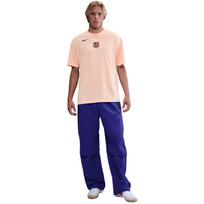 Vyriški marškinėliai Nike FC Barcelona T90 Remix oranžiniai HQ8388 807