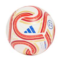 Futbolo kamuolys adidas Ispanijos RFEF 26/27 Pro baltai-raudonai-oranžinis KE5082