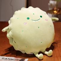 Cartoon Biscuit Shaped Plush Pillow Stuffed Hand Warmer Soft Animal Plush Toy Doll Nap Pillow Sofa Cushion Kid Girls Gift žalia