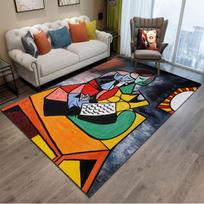 15 dydžių abstraktus Picasso paveikslas, meniški kilimai miegamojo grindims, kiliminės dangos svetainei, namų dekoras, minkštas flanelės kilimėlis, zoninis kilimas, dovana 160*200cm