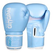 Bokso pirštinės vyrams moterims Sparringo pirštinės PU Muay Thai Mma Profesinės Kickbokso suaugusiems smėlio maišo treniruočių pirštinės Įranga 6oz white