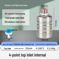 American Standard Stainless Steel Float Valve for Water Control in Tanks and Reservoirs
