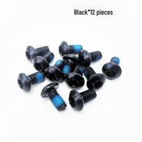 Colored Bicycle Disc Brake Screws T25, M5*10 for Mountain Bikes gray