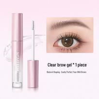 Misu Shu 3D Shaping Eyebrow Gel - Transparent, Waterproof, Sweatproof for Natural-Looking Brows beige