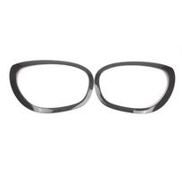 Front Bumper Lower Grille Fog Lamp Case Trim For F60 2017-2021 Foglight Replacement 51137388117, 51137388118 1 gray