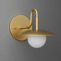 Mid Century Lamp | Sconce Light | Modern Wall Sconce | Brass Wall Light 7'' , 6.5" , 8.5" beige