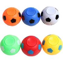 6pcs Soccer Ball Fidget Spinners, Football Spinner Fingertips Toy, Hand Fidget Spinner Soccer Balls, Stress Relief Football Toys Gift For Kids Adult