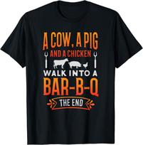 Barbecue BBQ Joke GIft For Grill Master Chef Gift Unisex T-Shirt 5XL orange