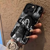 Music T-taylor-Swift Phone Case for iphone 16 15 14 13 11 12 Pro Max Xr X Xs Plus black silver hard shell Cover iPhone 13 Pro black