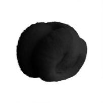 Foldable Winter Ear Muffs for Men and Women Detachable Memory Foam Headband Windproof and Frost Resistant Plush Ear Covers One Size black