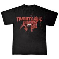 TWENTY ONE PILOTS Graphic Unisex Tee Music Band Fans T Shirt S-5XL Unisex T-Shirt L black