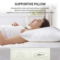 Support Pillows For Sleeping Soft Anti-Snoring Neck Cushion Sleeping Support Pillows For Men Women Boys Girls Youth Teens Wife China Mainland white
