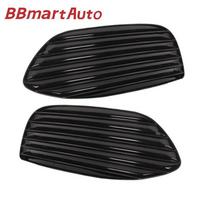 A2058851523 A2058851623 BBmartAuto Parts Front Fog Light Cover Grille L&R For Mercedes Benz W205 C Class 2015-2018 A2058851523 L 1pcs black
