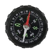 45mm Handheld Mini Compass Outdoor Camping Hiking Survival Guider Navigation Button Design Pocket Compass Pointing Guide Tools black