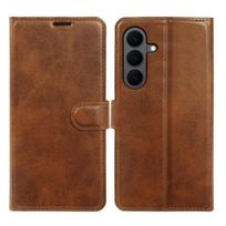 Odinis telefono dėklas, skirtas Samsung Galaxy S26 Plus S25 S24 FE S23 S22 S21 Ultra A55 A26 A36 A16 M36 A27 A37 A57 A17, atverčiamas dėklas Galaxy S26+ oranžinė