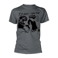 Sonic Youth Goo Album Cover Charcoal Official Unisex T-Shirt M black