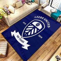 Leeds United Carpet Rug for Living Room Bedroom Home Sofa Decoration,Kids play Non-slip Floor Mat 70x100cm( 27x39in )