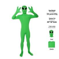 Helovino Ateivio Cosplay Pieno Šilko Bodis ir Apsiausto Rinkinys 180 (Adult) green