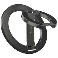 Dvipusis magnetinis telefono laikiklis-stovas SODI ST04 su MagSafe, juodas
