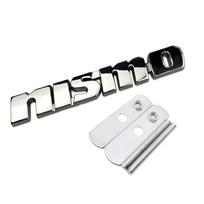 3D Metal Car Front Grille Emblem Fender Trunk Sticker XBVSD3 Decals for Nissan Nismo Badge 350Z Elgrand Navara Qashqai Sylphy X-Trail