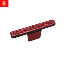 1PC ABS Car Front Grille Sticker Emblem Badge  For Audi Quattro A8 Q3 Q4 Q5 A1 A3 A5 A6 A7 Q6 Q7 S3 S5 S7 A4L  Auto Accessories