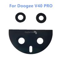 New For Doogee V40 PRO Cell Phone Back Rear Camera Lens Glass Wide Angle lens Night Vision lens Cover Spare Parts For Doogee V40 both