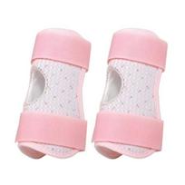 2 Pieces Secure Fastening Dog Joint Support Sleeves Knee and Elbow Joint Protector  Routine Use L rožinė