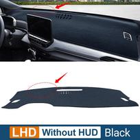 For Volkswagen VW ID.4 ID4     2024 2025 Car Dashboard Sun Shade Cover Mat trument Desk Non-slip Pads No HUD Black LHD