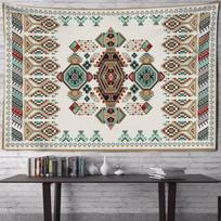 Mandala kilimų raštas gobelenas, pakabinamas ant sienos, raganavimas, kinų stiliaus bohemiškas psichodelinis menininkas, namų dekoras 150x150 CM gray