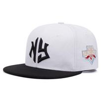 Men's Fashion Letter NY1664 Embroidered Snapback Hat Hip Hop Cap Casual Adjustable Sunshade Hat Outdoor Sports Cowboy Hat balta
