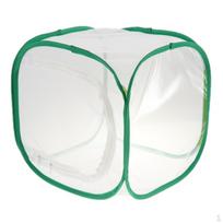 and Butterfly Habitat Cage Terrarium Mesh Bottom for Easier Clean 30x30x30cm white