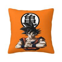 Custom Dragons Ball Goku Nordic Pillow Cover Anime Manga Car Cushion 30cmx30cm black