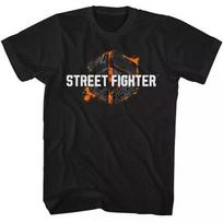 Street Fighter Graffiti Logo T-Shirt - Black Unisex T-Shirt M black