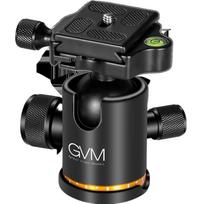 360° Rotating Spherical Gimbal Stabilizer for Mobile Cameras — Anti-Shake, Handheld Panorama black