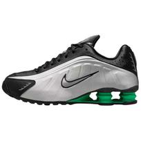 Nike Shox R4 Neslystantys Atsparūs dilimui Žemi Bėgimo Bateliai Vyriški Sidabriniai Juodi HQ1988-006 40.5 gray
